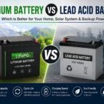Lithium vs lead acid battery comparison