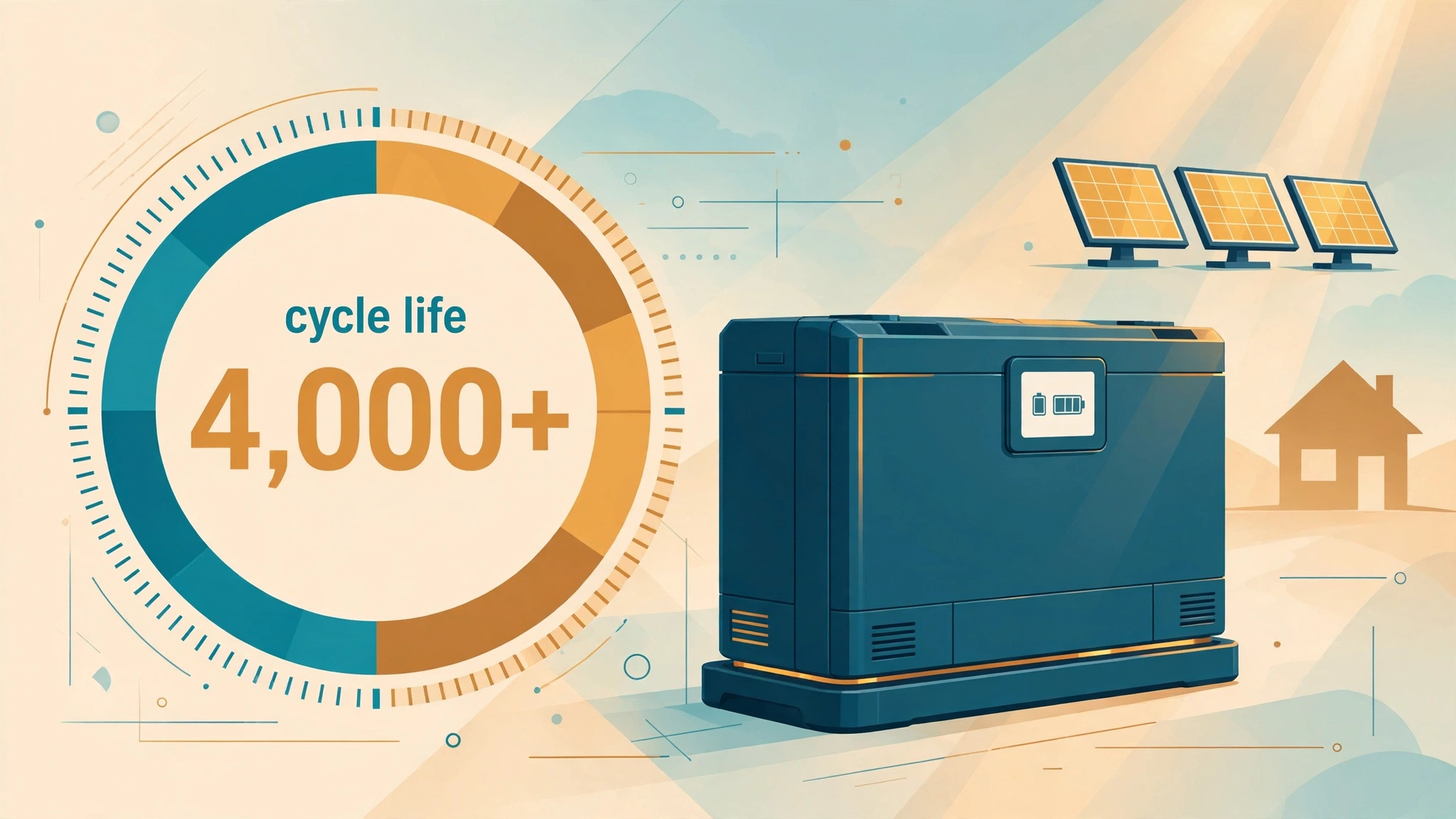 Lithium Battery Cycle Life Explained: What 3,000–6,000 Cycles Really Mean